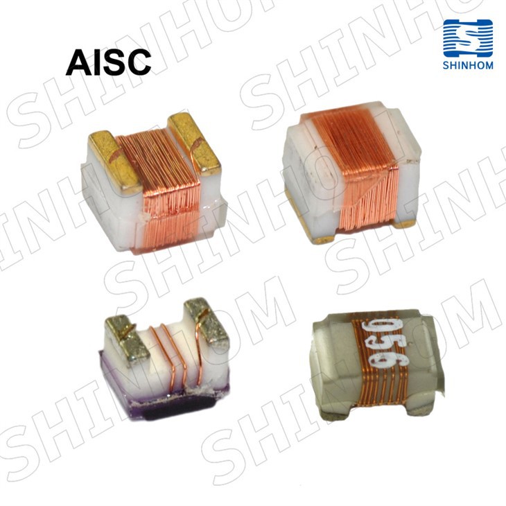 Ceramis Wire Wound Chip Inductor Unfinished